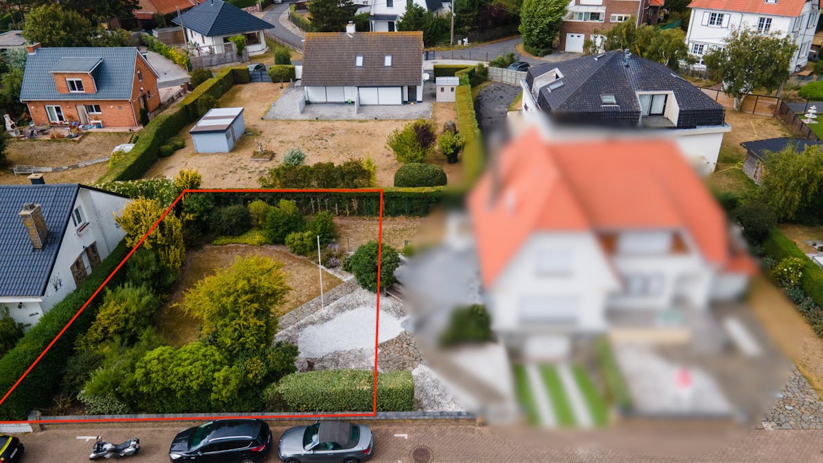 Perceel bouwgrond van 301m² op toplocatie vlakbij Zeedijk!
