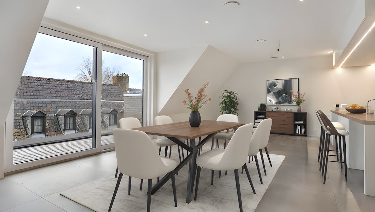 Nieuw dakappartement te koop in de Ieperstraat in Poperinge