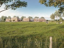 Penthouse met 2 slaapkamers en riant terras te Loppem