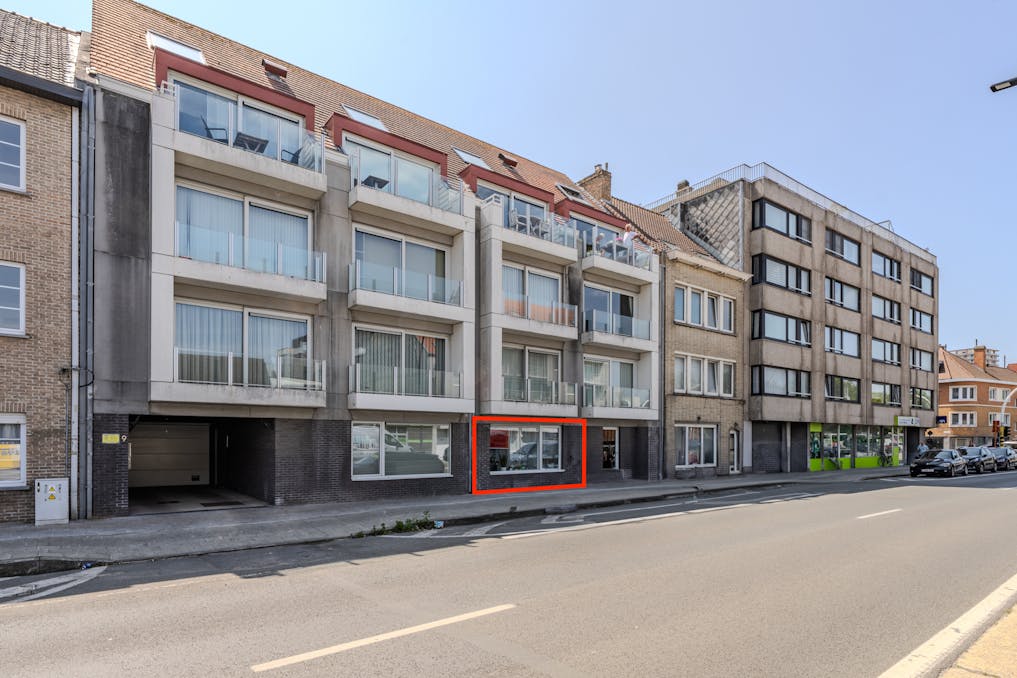 Gelijkvloers appartement met zonnig terras (40m²)