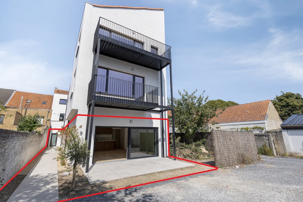 Appartement (98 m²) met 3 slaapkamers en terras in De Panne