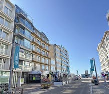 Appartement met 2 slaapkamers en garage vlakbij zee Sint-Idesbald