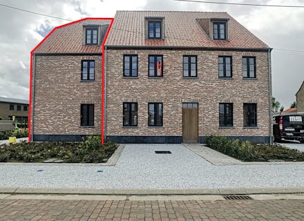 Nieuwbouwwoning met 3 slaapkamers te koop in Waregem