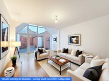 Gezellige woning met 2 slaapkamers te huur in centrum Brugge