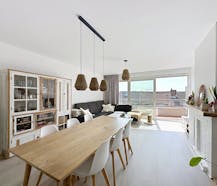 Ruim appartement met 2 slaapkamers en terras in Sint-Andries