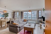 Appartement (80m²) met 2 slaapkamers in centrum De Panne