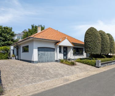 Gelijkvloerse villa op wandelafstand van zee te Koksijde