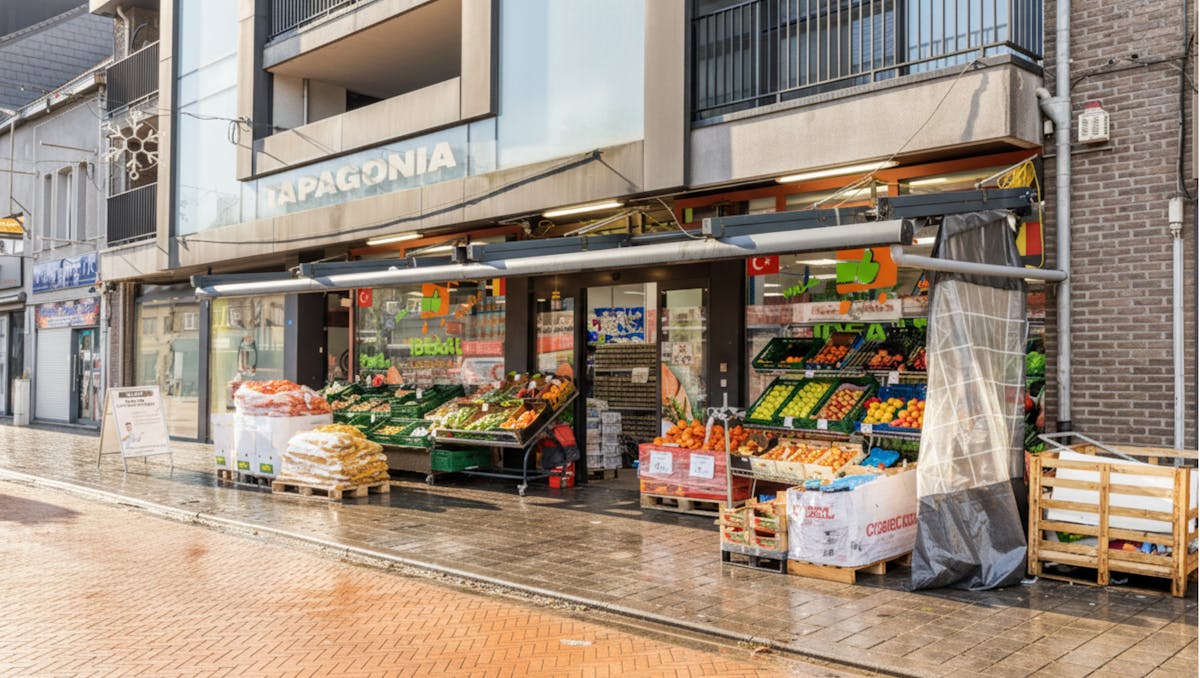 Handelspand 537m² met parking te koop op de Pauwengraaf