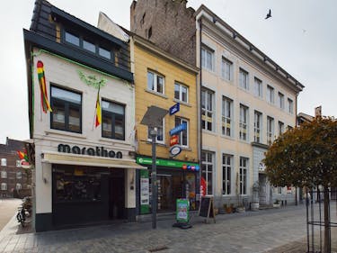 Goed draaiende dagbladhandel op de winkelstraat van Maaseik te koop