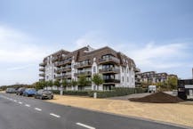 Appartement met 2 slaapkamers en zicht op zee en duinen in Koksijde