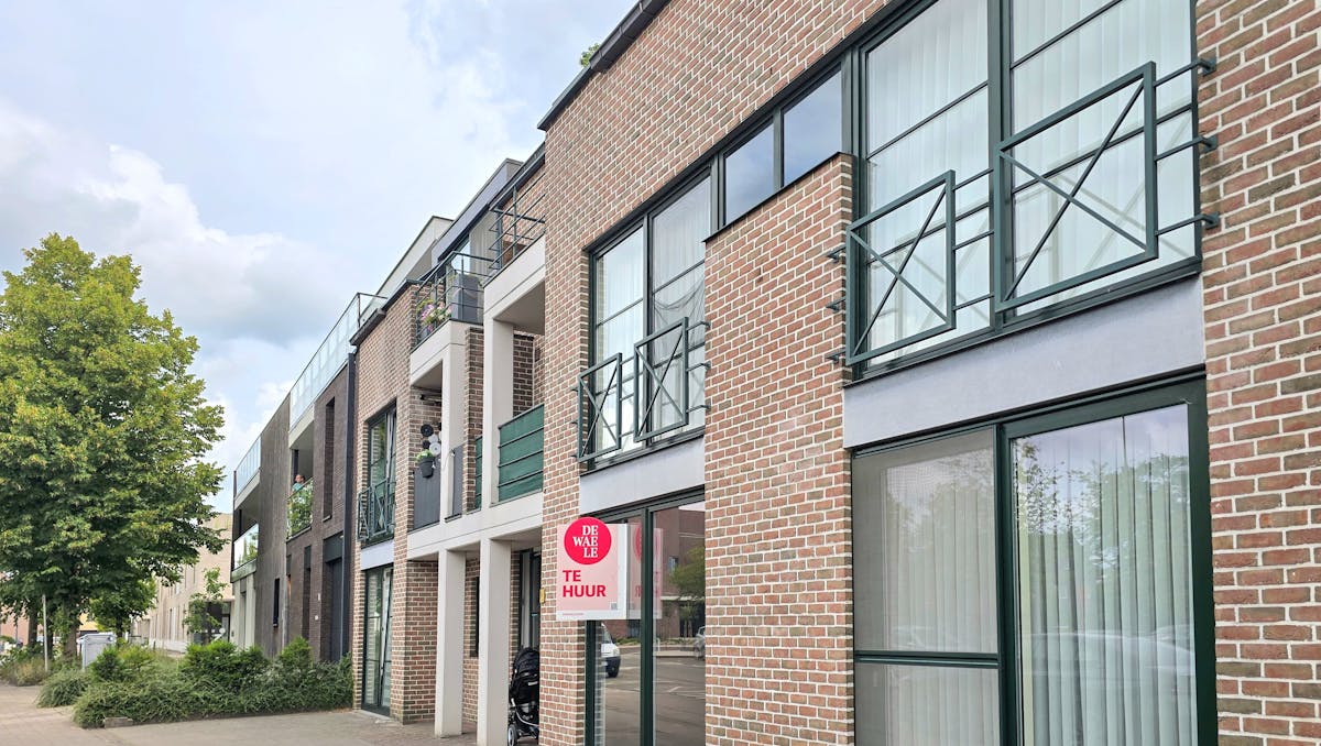 TE HUUR: gelijkvloers appartement in centrum Heusden-Zolder