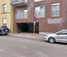 Staanplaats te huur in residentie Ijsfabriek - Strombeek