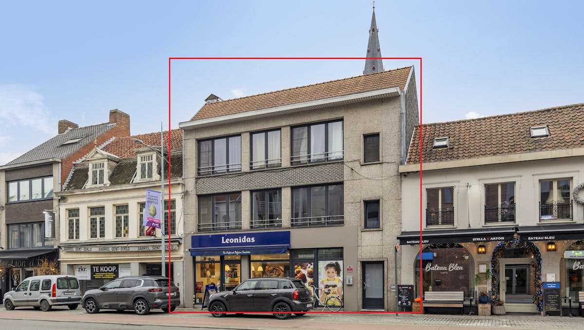 Opbrengsteigendom te koop in centrum van Eeklo
