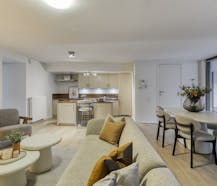 Gelijkvloers appartement met 3 slaapkamers in historisch centrum van Brugge.
