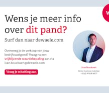 Nieuwbouw baanwinkel te huur langs de Brugsesteenweg