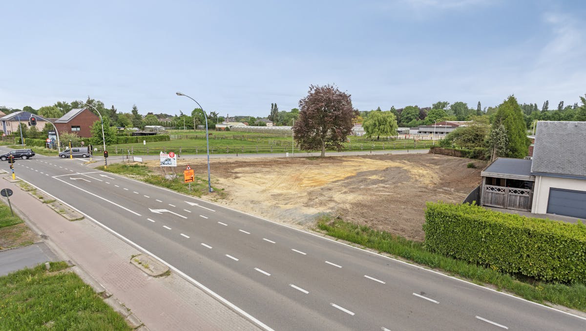 Lot 1 bouwgrond van 543m² voor halfopen bebouwing in Kontich