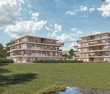 Penthouse met royaal terras en 3 slaapkamers te Loppem