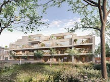 Nieuwbouwappartement in residentie Hieronymus in Poperinge