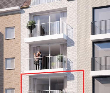 Nieuwbouw 2 slaapkamer appartement te Heist, nabij De Bolle