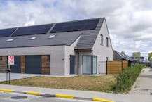 Semi-detached new-build house with three rooms for rent in Harelbeke