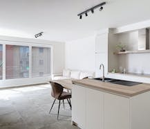 Appartement met 1 slaapkamer en garage vlakbij Veurne centrum