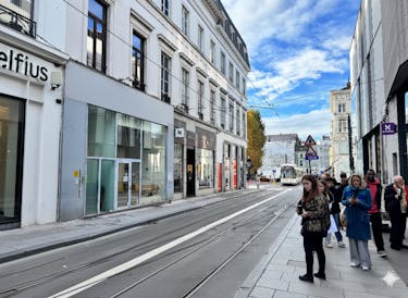 Handelspand (122 m²) te huur op toplocatie in hartje Gent
