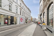 Handelspand (122 m²) te huur op toplocatie in hartje Gent