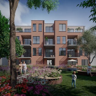 Nieuwbouwproject Evergreen: Duurzaam wonen in centrum Mortsel