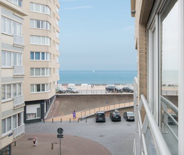 1-slaapkamer appartement met zijdelings zeezicht te Mariakerke