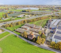 Industriegrond van ca 15.370m² met visibiliteit vanaf de R32