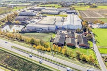 Industriegrond van ca 15.370m² met visibiliteit vanaf de R32