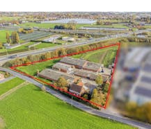 Industriegrond van ca 15.370m² met visibiliteit vanaf de R32