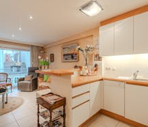 Zongericht appartement met twee slaapkamers en terras