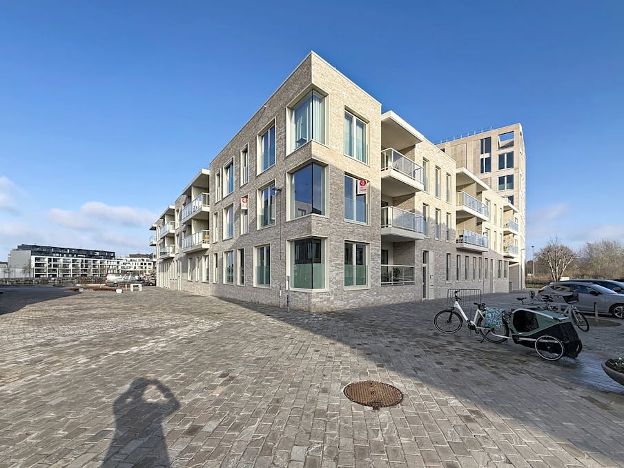 Nieuwbouwappartement met 3 slpk, aan de Schelde te Oudenaarde. 