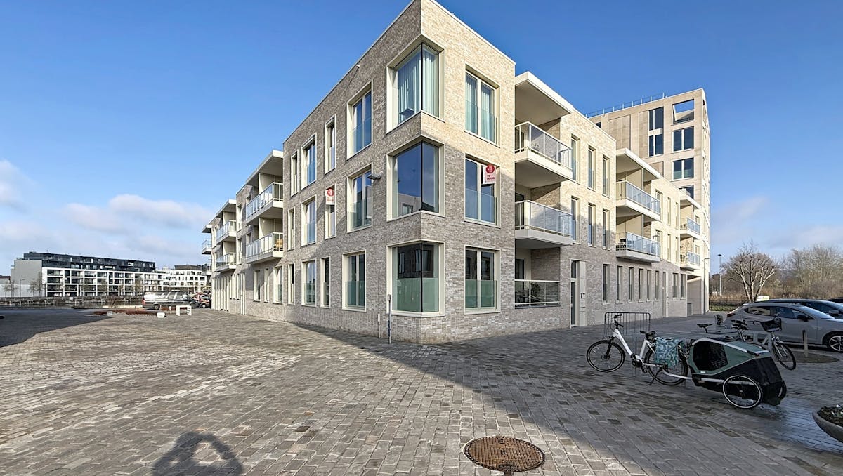 Nieuwbouwappartement met 3 slpk, aan de Schelde te Oudenaarde.