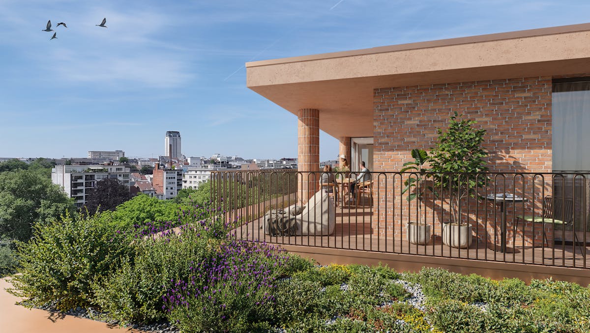 Once in a lifetime penthouse te koop langs Zuidpark te Gent