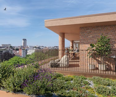Once in a lifetime penthouse te koop langs Zuidpark te Gent