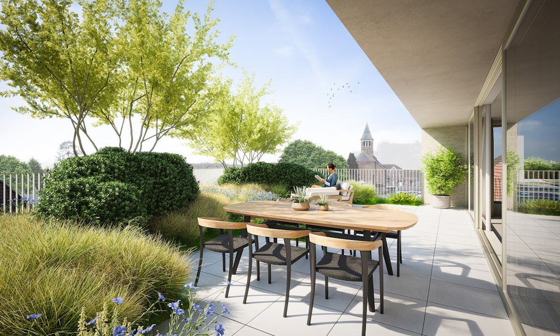 Modern appartement in Villa d'Astene