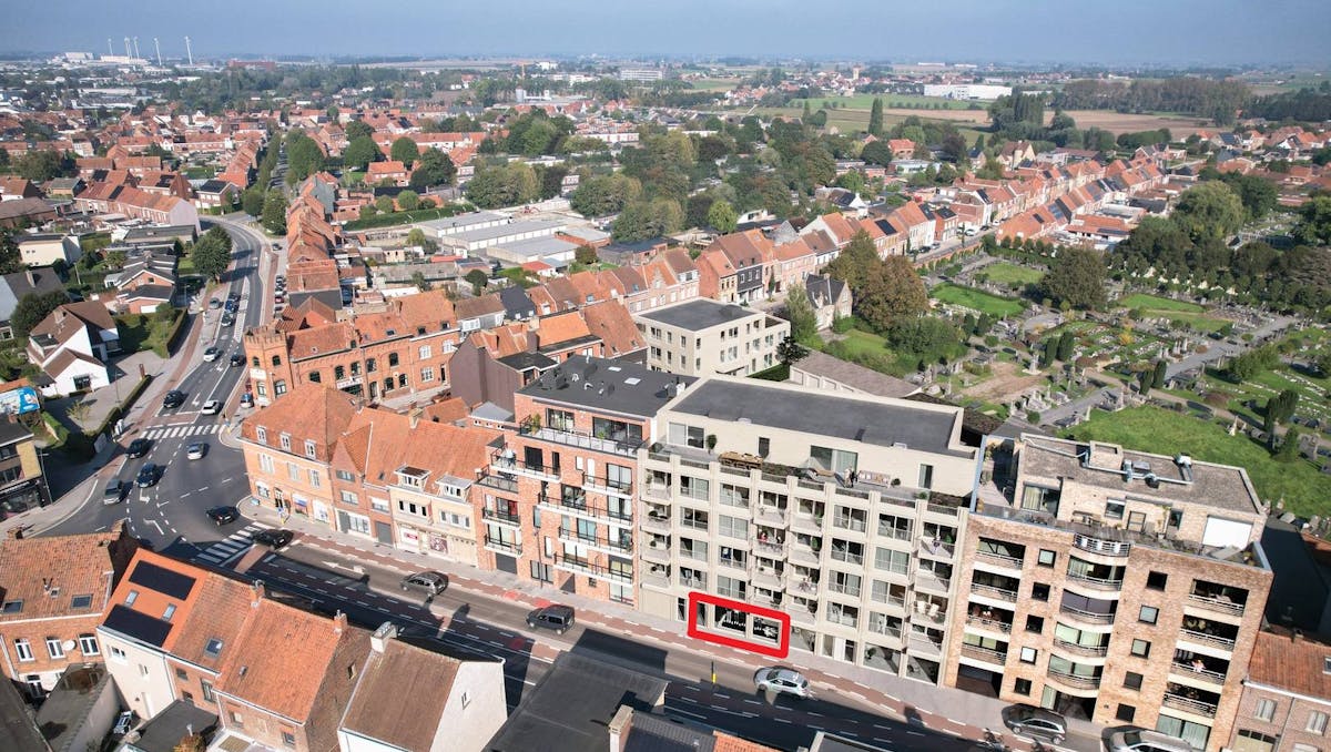 Kantoor van ca. 155 m² op centrale ligging in Ieper