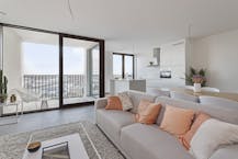 New building with 2 bedrooms and south-facing terrace in Bruges