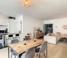 Recent gelijkvloers appartement met tuin te huur in Merksem!