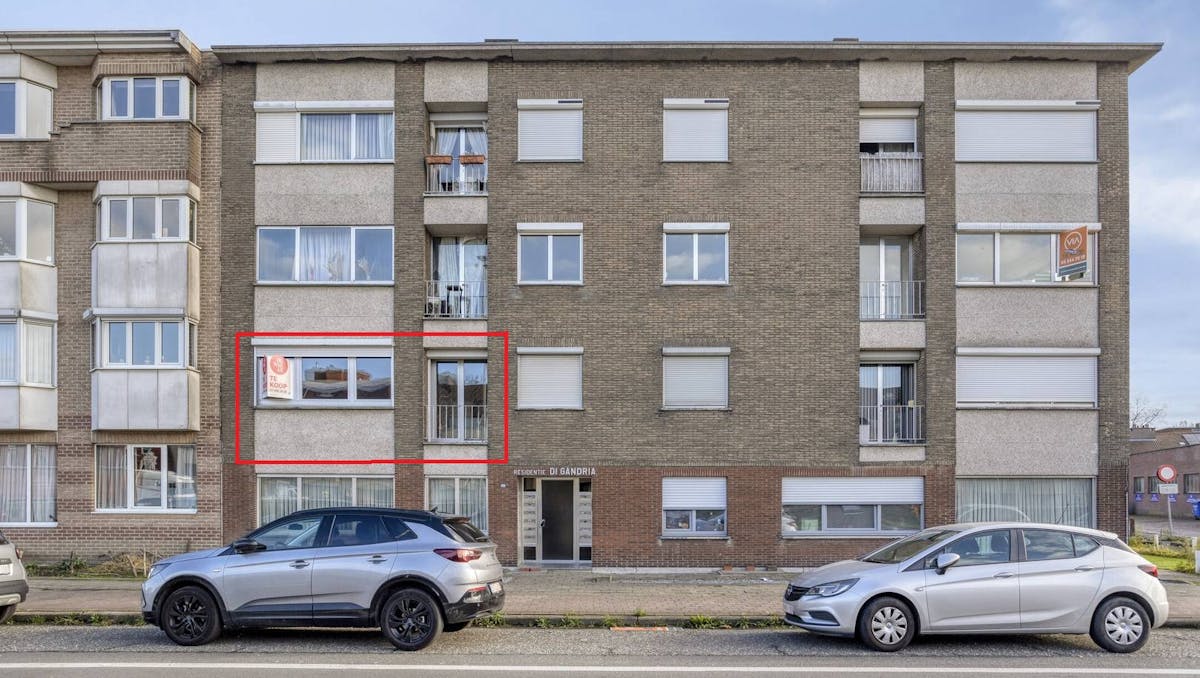 Startersappartement met 2 slaapkamers en garage in Boom