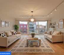 2 slaapkamer appartement met zonneterras te koop in Knokke