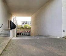 Autostaanplaats aan de Watersportbaan in Gent