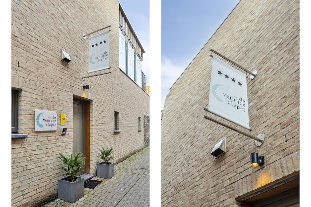 Intapklare B & B 'De Veurnse Slaper' in centrum van Veurne