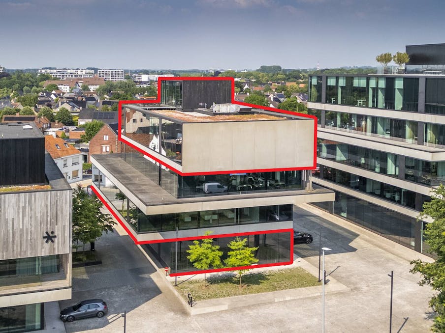 Instapklare kantoren te huur in Waregem Business Park