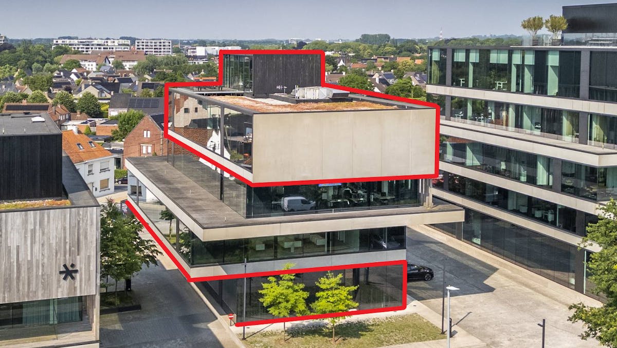 Bureaux prêts à louer dans le parc d'affaires de Waregem