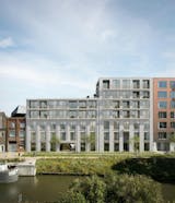 Nieuwbouw handelspand (109 m²) te koop aan Oude Dokken Gent