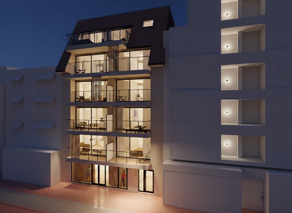 Garagebox te koop in nieuwbouwproject te centrum Middelkerke!