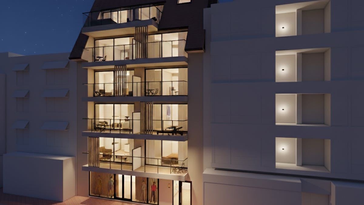 Garagebox te koop in nieuwbouwproject te centrum Middelkerke!